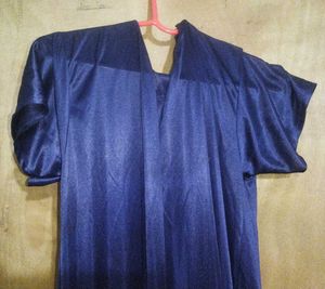 Vintage Navy Blue Nightgown