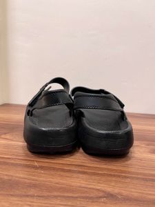 BLACK KOREAN SANDALS