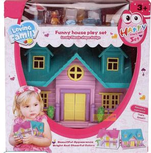 Dollhouse Playset with Furniture
