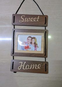 Sweet Home Hanging Photo Frame
