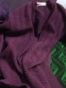 Vintage Purple Cardigan