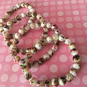 Butterfly Charm Beaded Bracelet