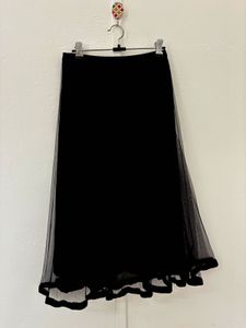 Black Tulle Skirt