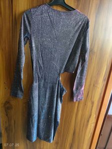 Shimmering Cutout Party Dress