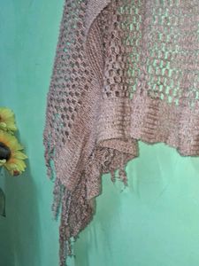 Crochet Fringe Shawl