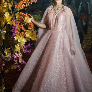 Elegant Pink grown for bridal