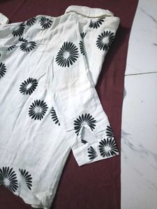 Floral Print Button-Down Shirt