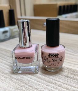 Colorbar & Nykaa Nailpolish