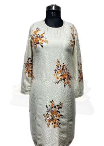 Floral Print Kurta