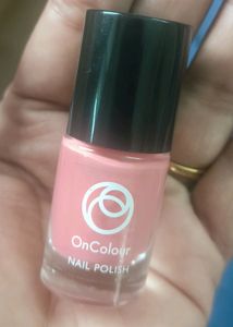 On Colour Nail Polish Peach Pink Shade