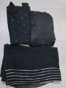 Black Salwar Kameez Set