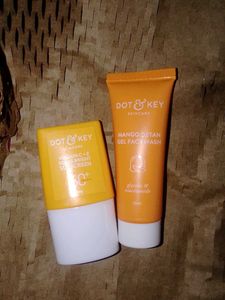 Cleanser And Sunscreen
