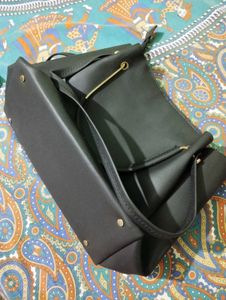 Black Handbag And Sling Bag COMBO