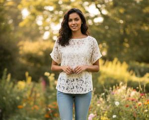 cute Lace Top for women 🩷🌸