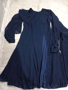 Beautiful blue colour Burqa