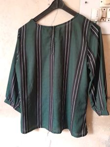 Striped Green Top