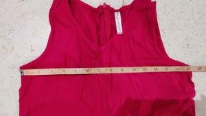 Sleeveless Jumpsuit Rani pink colour