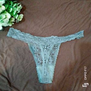 Floral Lace Thong
