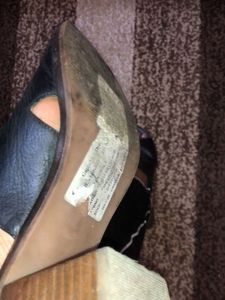 Carvela Comfort Heel Size -36 Black (Leather)