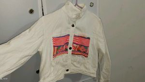 Boho Embroidered Denim Jacket