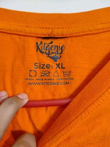 Orange Graphic Tee