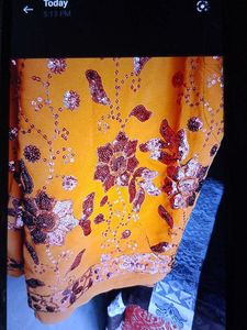 Sequence Work Saree.Unused