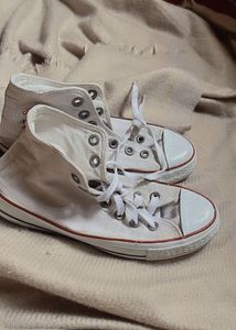 White Converse All Stars