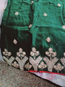 Grand Silk Suit Wit Banarasi Dupata