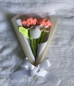 Crochet Bouquet Of Flowers 🌼🌷🍀