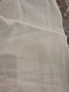 New Beige Corduroy Cargo Pants