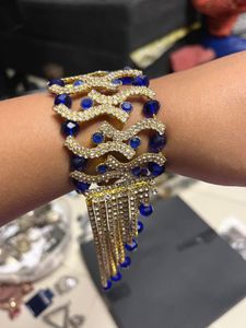 Crystal Beaded Bangle