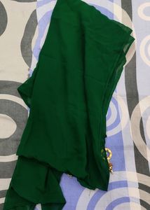 Beautiful Dark Green Sharara💚