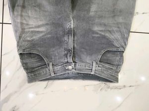 Grey Denim Jeans