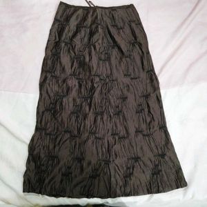 Elegant Brown Skirt