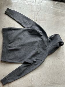 Gray Zip-Up Hoodie