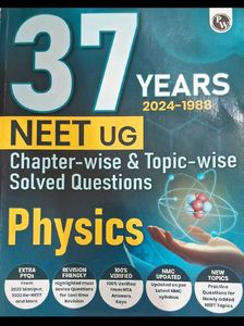 NEET UG Physics, Chemistry And Biology- 37 Years