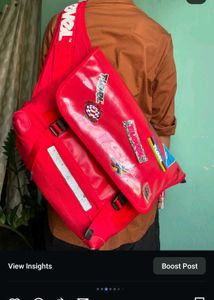 Aesthetic red bag