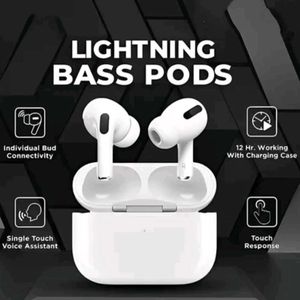 Lightning Bass Pods - Wireless Earbuds