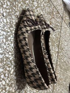 Houndstooth Ballerinas