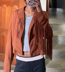 Fringe Suede Jacket