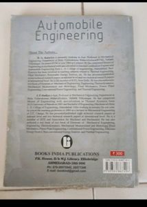 Automobile Engineering Book