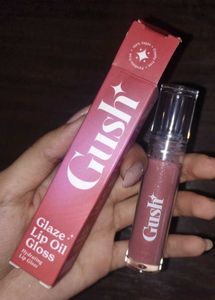 Gush Glaze Lip Oil- Sheer Sparkle