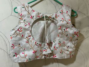 Embroidered Floral Blouse