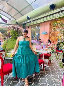 Tiered Maxi Dress - Bohemian Style