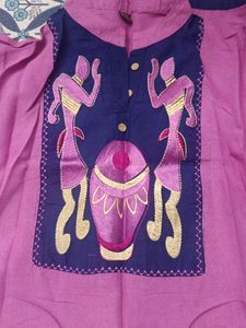 Stylish Purple Kurta