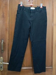 Black Straight Leg Pants