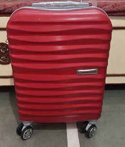 Red Mindesa Suitcase- New