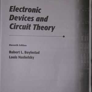 Electronic Devices &amp; Circuit Theory