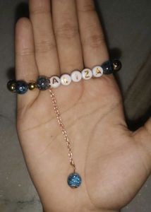 Custom Beaded Name Bracelet
