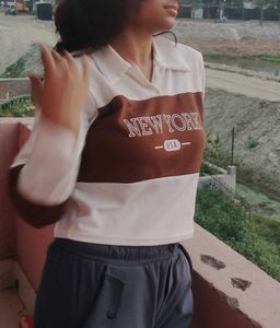 Full Sleeve Crop Top